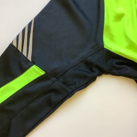 LE COQ SPORTIF Black and Neon Yellow Cycling Jersey - Picture 7 of 13